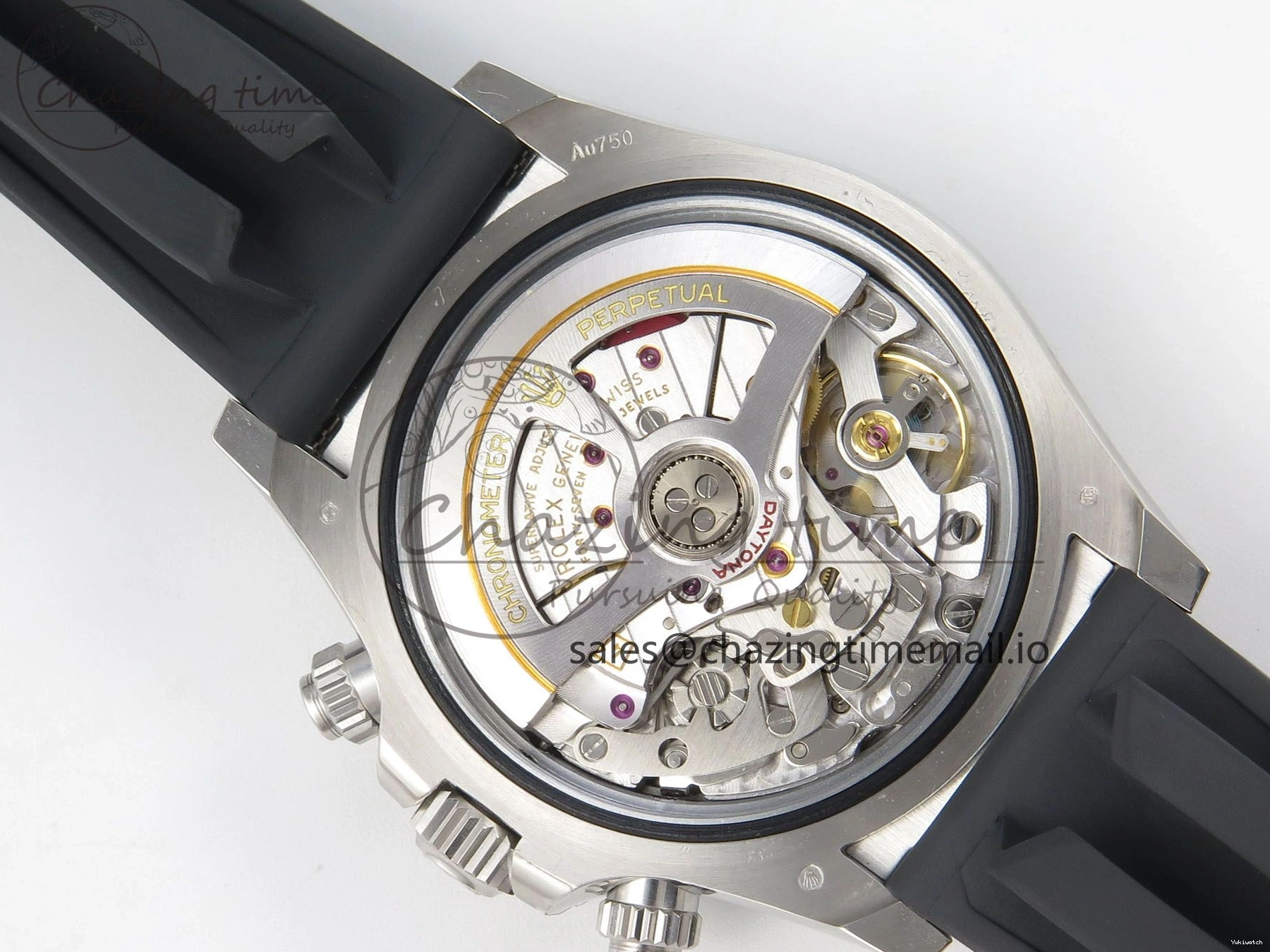 VS4131 Oysterflex Strap Gray VSF Best Black on Edition Daytona Dial V2 (Weighted) 1:1 126519 0225